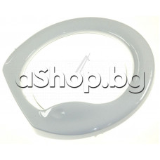 Стъклен люк кк-т с рамка за люка на пералня ,Candy AQUA1042D1-S,AQUA 80F/3(31004123),AQUA 1042D1/2-S