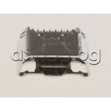 Захранваща Micro USB  букса с шест извода за таблет,Samsund SM-T2100