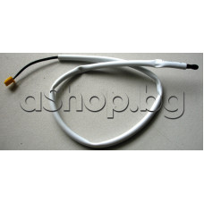 Темпер.датчик-пъпка за въздух с d4mm 6.3kOm с кабел 40см и куплунг за климатик