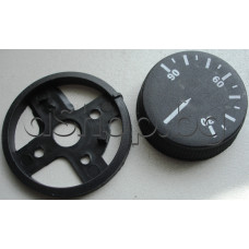 Универслана врътка-черна,с поз.30-90°C  на въртящия ключ (за ос d6mm) за електродомакински уреди