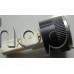 Врътка-съставна тип push-pull inox за ос d6mm на готварска печка,тяло d39x55mm,бутон d23x25mm