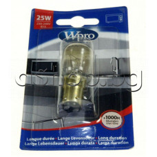 Лампа за осветление на МВП 25W-230VAC,B15d ,1000h,Whirlpool