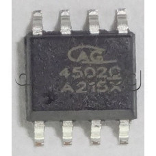 Dual N-and P channel,MosFET,30V,10A,2.1W,<16mom(6A),8-SOP,Anpec 4502C