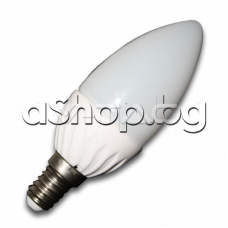 LED крушка candle стандартна с едисонова резба 100-240V/6W,470lm,4500K,цокъл E14,V-Tac