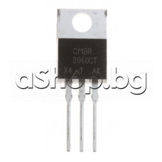 Diode,Schottky-Gl,60V,2x10A/150App,(Tc=133°C),TO-220/2,Yangjie Electronics