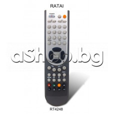 Универсално 4 в 1 програмируемо ДУ зa TV,DVD,SAT,AUX,VCR и др.,Ratai RT-4248