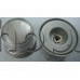 Врътка-съставна тип push-pull grey за ос d6mm на готварска печка,тяло d45/38x25/35mm,бутон за фурна