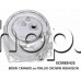 Полубойлер горен за кафемашина с вграден нагревател CM4600-230VAC-800W,First,Elite,Ayko,Arielli KM-100BS ,Rohnson R-984