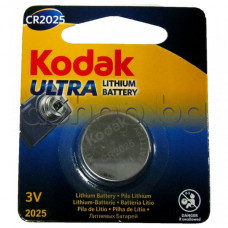 3V,150mAh,Литиева  батерия,тип-паричка,CR2025,d20.0x2.5mm,Kodak Ultra/MAX Super alkaline