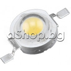 Светодиод 1W,SMD d8xh5.1mm,80-90lm/350mA,140°,water-clear с 2-извода,TDS-P001L4Z10 Epistar