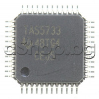 IC,Open-Loop Digital Audio Power Amplifier with EQ and 3-Band DRC,48-QFP,TAS5733P TI