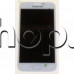 LCD-Дисплей к-т с панел(бял) и лентов каб.за GSM,Samsung GALAXY S5 MINI (SM-G800F)