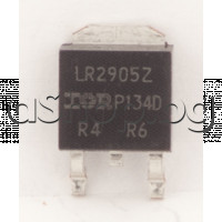 Power MOS-N-FET,LogL,55V,43A,Idm-240A,110W,<13.5mOm(22A),TO-252,smd,IR,code: LR2905Z/FR2905Z