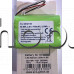 Акумулаторна батерия NiMH,3.6V/700mAh/2.5Wh,d10x44.5x31mm,за безжичен телефон с кабел -3 извода,for DECT30 ,MPB30