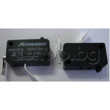 Микроключ Atmor-112023,25(4)А/250VAC,НО,2x 6.35мм за бойлер,Tesy Geyser Sink