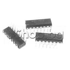 I/O-IC,6x Buffer Inverter, Tristate, 0..+75°,16-DIP Motorola MC6886P ,code: 6886