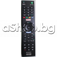 ДУ RMT-TX102D с меню Netflix за  LCD телевизор,SONY KDL-32W600D,55W650D