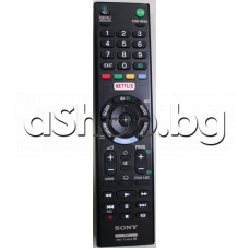 ДУ RMT-TX102D с меню Netflix за  LCD телевизор,SONY KDL-32W600D,55W650D