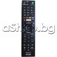 ДУ RMT-TX100D с меню + Netflix+Football за  LCD телевизор,SONY KD-55X9305C(мострено)