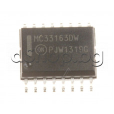 IC,SMD, DC-DC, switching regulator,Ucc=2.5..40V, Isw=3A, -40..+85°,16-MDIP/SOIC ,MC33163DWG ON Semiconductors