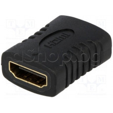 Преходник AH0006 от HDMI-женско към HDMI-женско,никелиран,LogiLink