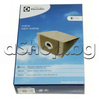 5 бр.хартиени торби +микро-филтър с дебелина 3 мм за прахосмукачка ,AEG ,VCC52F0S3R/BOL (Samsung)