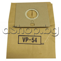 Хартиена VP54 торба 55x200mm (платка 110x100mm, d46mm) за прахосмукачка ,VCC52F0S3R/BOL (Samsung)