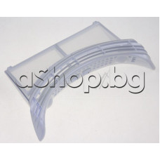 Филтър 350x205x10mm с мрежа и пластмасова рамка за прах и власинки  от сушилня, Whirlpool AZA-999
