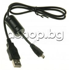 USB-кабел А-мъжко към мини USB 1.8м за цифров фотоапапарат,Sony DSC-W710 .W-series
