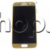LCD-Дисплей к-т с панел(gold) за мобилен телефон, Samsung SM-G930F