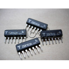 N-FET,Dual,50V,Idss>1mA,Up<2V,7-SIP Toshiba