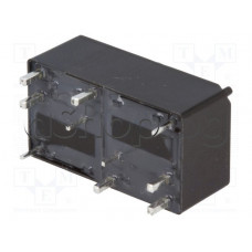 Реле електромагнитно DC12V/255om,двойно мини реле,12VDC,25A,SPDTx 2-КГ/НО-НЗ/SPDT ,24x13xH10.2mm,10-извода,TE Connectivity V23086-C2001-A403