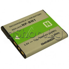Батерия-алтернативна li-ion N-type 3.6V/630mAh/2.3Wh,40x35.5x4.7mm за цифр.фотоапарат,Sony DSC-W32x series,W830 ,DSC-WX350