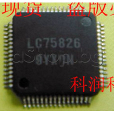IC,LC75826WH,LCD driver 1/4 duty with up to 208 segments,64-LQFP
