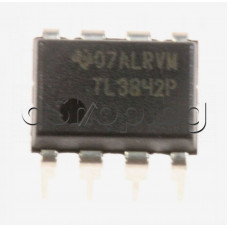 IC,Current mode PWM Controller,DC/DC converter boost,0..30V,1A,500kHz,0....+70°,8-DIP,Texas Instr.TL3842P