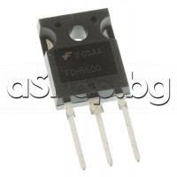 N-MOSFET,55V,75A,470W,<0.007om(40A),22nS,TO-247S,FDH5500_F085