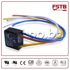 Термореле за размразяване FSTB KSD303-D,250VAC/10A с 4-извода на хладилник No frost, FSTB KSD303-D
