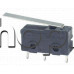 Микроключ с лост 28мм, 6.4x11.4x19.8mm,НО/НЗ,3-5А/125-250VAC,3-извода за печатен монтаж прави, с отвори за закрепване,AMP=3.5мм,China