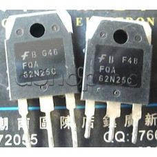 MOSFET-N,250V,62A,298W,<0.035om(31A),TO-247, FQA62N25C Fairchild