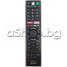 ДУ RMF-TX300E с меню (Netflix) за  LCD телевизор,SONY FW-43XE8001,KD-43_49_55XD/XE8005/8077/8088/8305/8099,KD-55XE8096