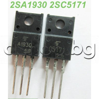 Si-N,180/180V,2A,20W,200Mhz,TO-220F Toshiba,C5171