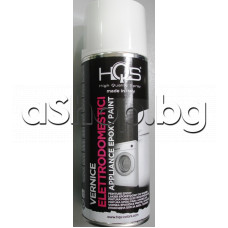 400 ml,Бяла боя епоксидна-спрей бързосъхнещ за бяла техника,HQS-Colorpack ,400 HQS-0091