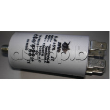 6uF/450VAC,±5%,d35x61mm,4 изв.x 6.35мм,пусков кондензтор,Metallized polypropylene film Capacitor,JYUE