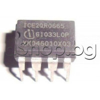 IC,High perf.resonnat mode controller,High volt.drivers-600V,8-DIP ICE2QR0665XKLA1 Infineon