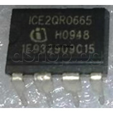 IC,High perf.resonnat mode controller,High volt.drivers-650V,2.5A,8-DIP ICE2QR0665Z Infineon
