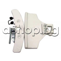 Ключалка к-т бяла  за люк на авт.пералня,Zanussi FA-523VARIO(91425104600)