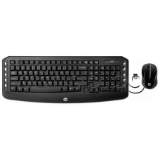 Безжична к-ра к-т с опт.мишка,HP Wireless Classic Desktop Keyboard and Mouse Нов LV290AA#ABB Black USB US INT