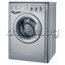 Автоматична пералня машина комв.със сушилня,5кг,1200 об/мин,предно зареж.15 програми,Indesit WIDL126EX