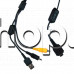 USB-кабел А-мъжко+2 чинча към AV-multipole 1.8м за цифр.фотоап.,Sony/DSC-T70/T300