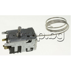 Термостат 077B3550-Danfoss за двукамерен хладилник с обезскр.къс осезател 0.9м,3-изв.x4.68mm ,Liebherr CTP 2921-20I,CT 2131-20C